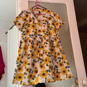 Adorable sunflower dress